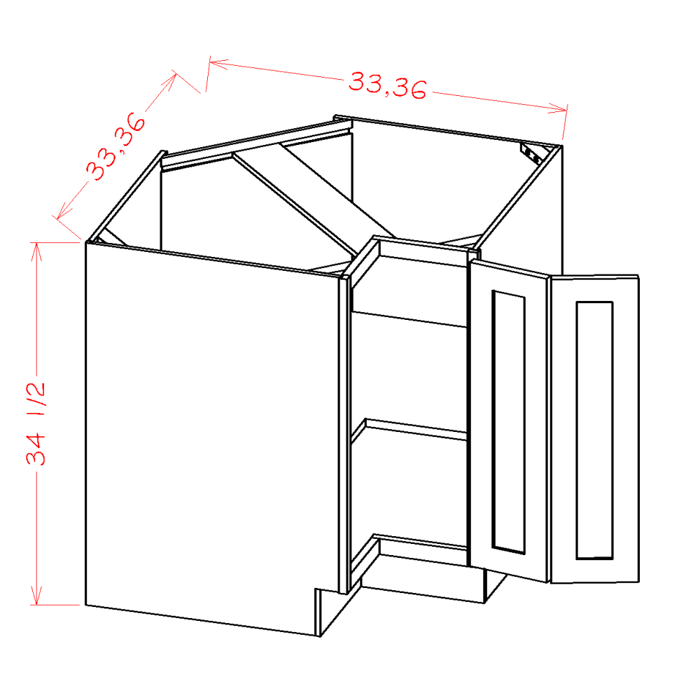Base Easy Reach Cabinets